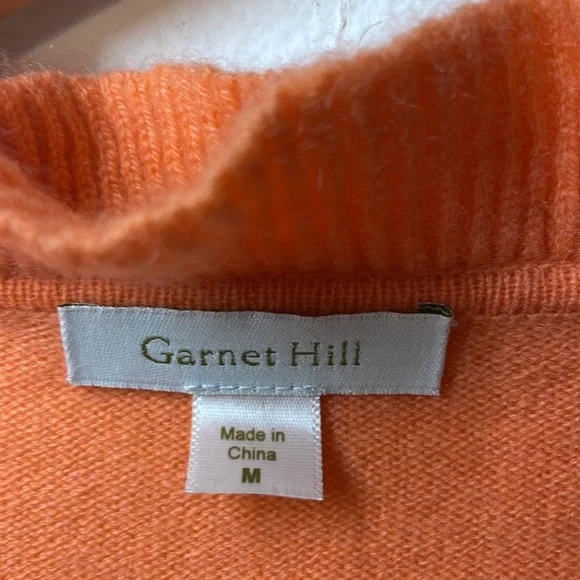 Garnet Hill Vintage Cashmere Sweater - Picture 3 of 8